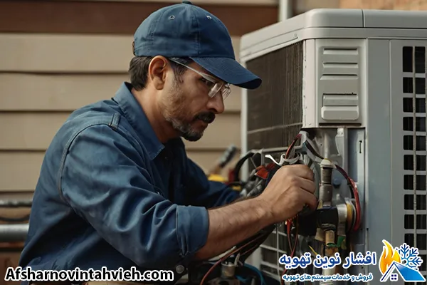 تعمیر پکیج دیواری در ازگل