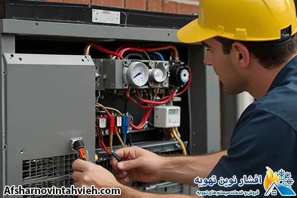 قیمت تعمیر پکیج بوتان در آذری